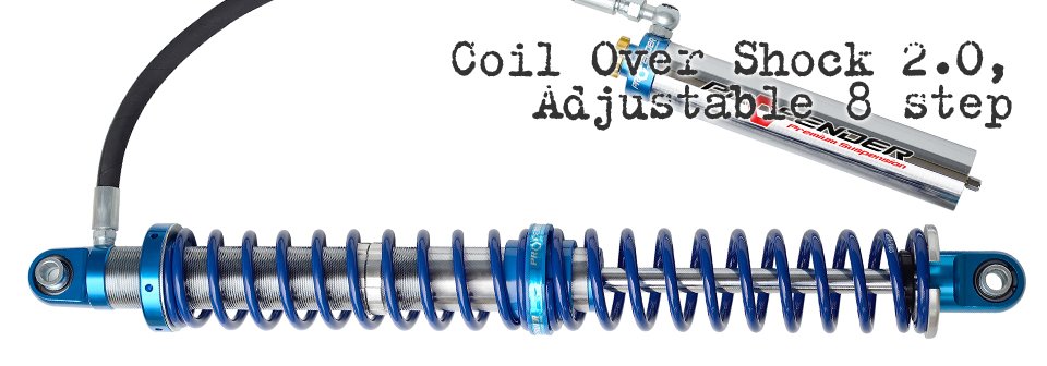2.0 inch CoilOver Off Road Amortisör