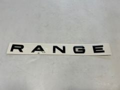 LR094379 LR066625 Kaput Yazısı Siyah RANGE Range Rover