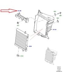 LR188923 Ek Radyatör Braketi Defender