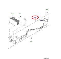LR144587 LR128181 LR062431 Şanzıman Yağ Soğutucu Borusu