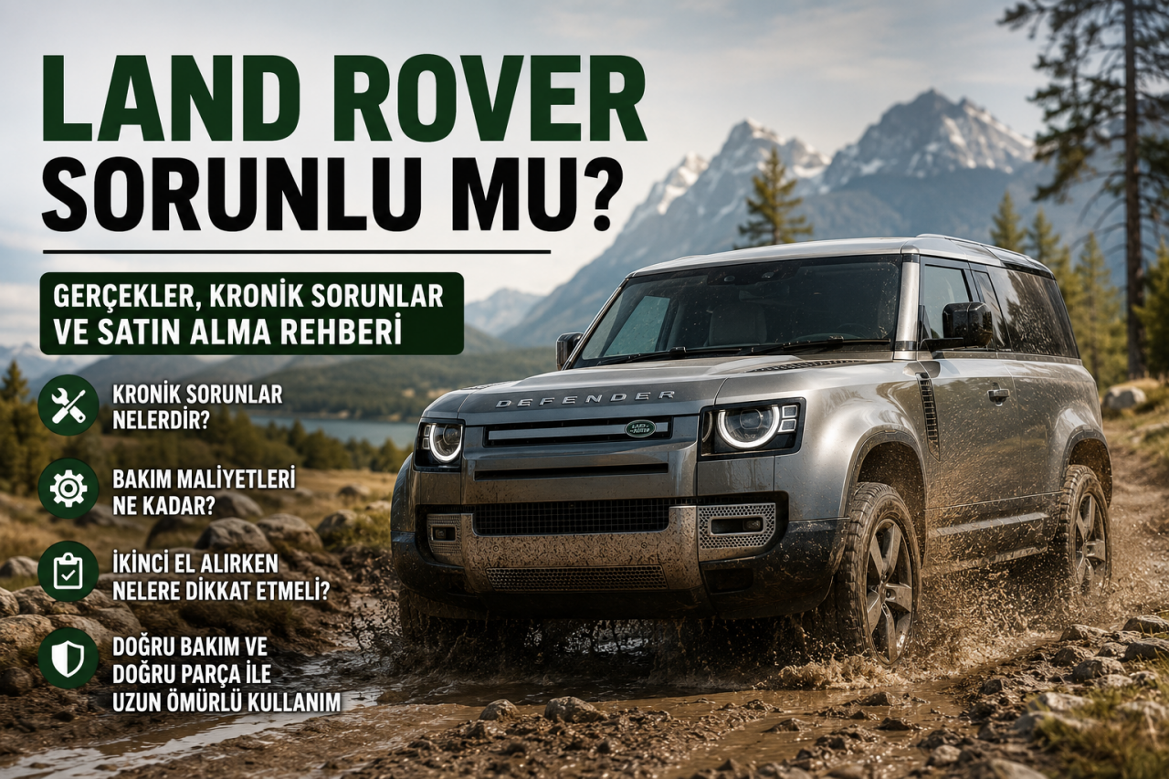 Land Rover Sorunlu mu? Gerçekler, Kronik Sorunlar ve Kullanıcı Deneyimleri