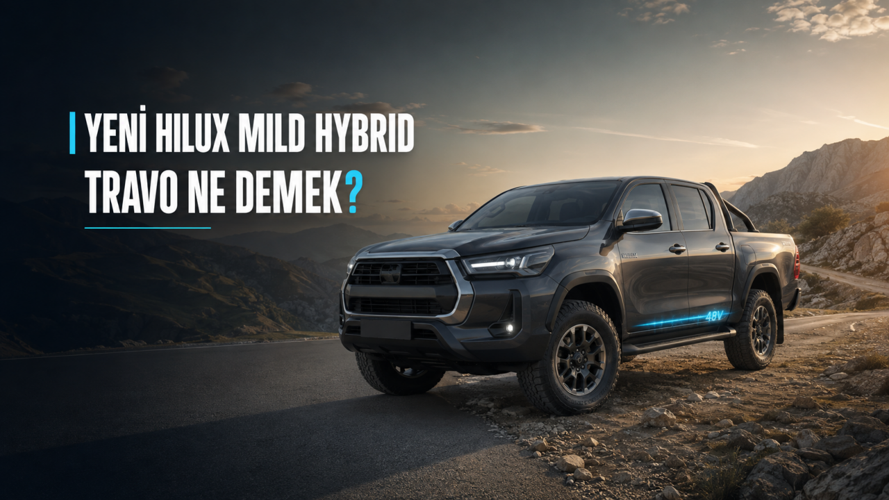 Yeni Hilux Mild Hybrid Travo Nedir? 9. Nesil Hilux ve 48V Hibrit Sistemi
