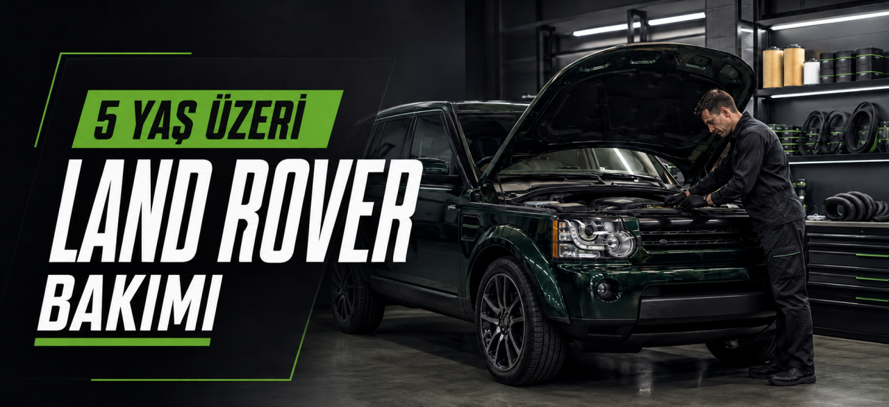 5 Yaş Üzeri Land Rover Bakımı: Doğru Parça Seçimi ve Bakım Planı