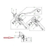 ERR6616 Enjektör Kelepçe Pimi Td5 Britpart