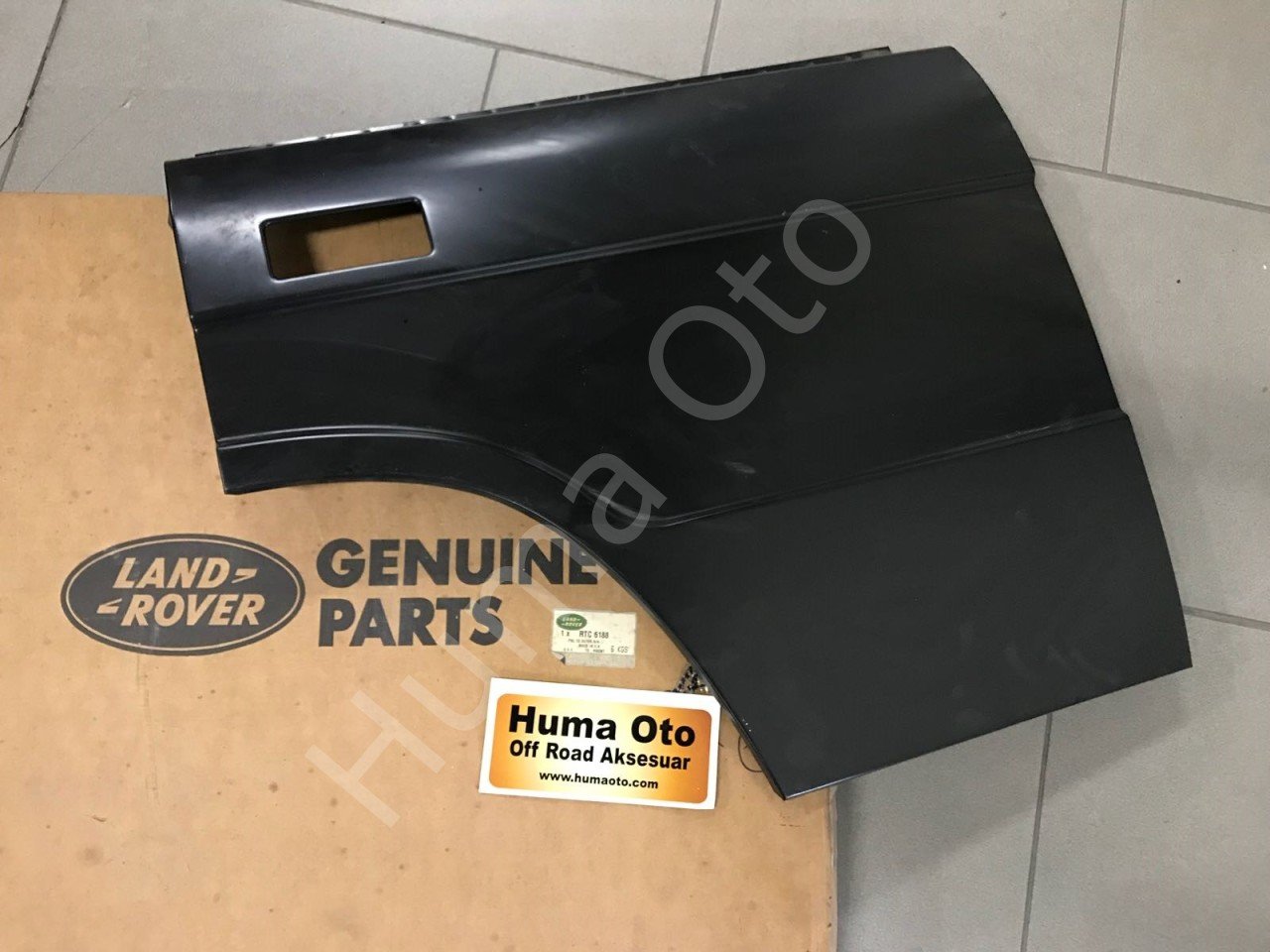 Range Rover Classic RRC Rear Door Plate Right RTC6188