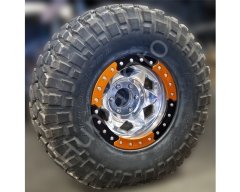 Beadlock Alloy Wheel HC 17 Orange TG 300324-1-KIT