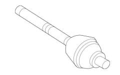 Freelander 2 Gasoline Axle Tulip Right LR032115