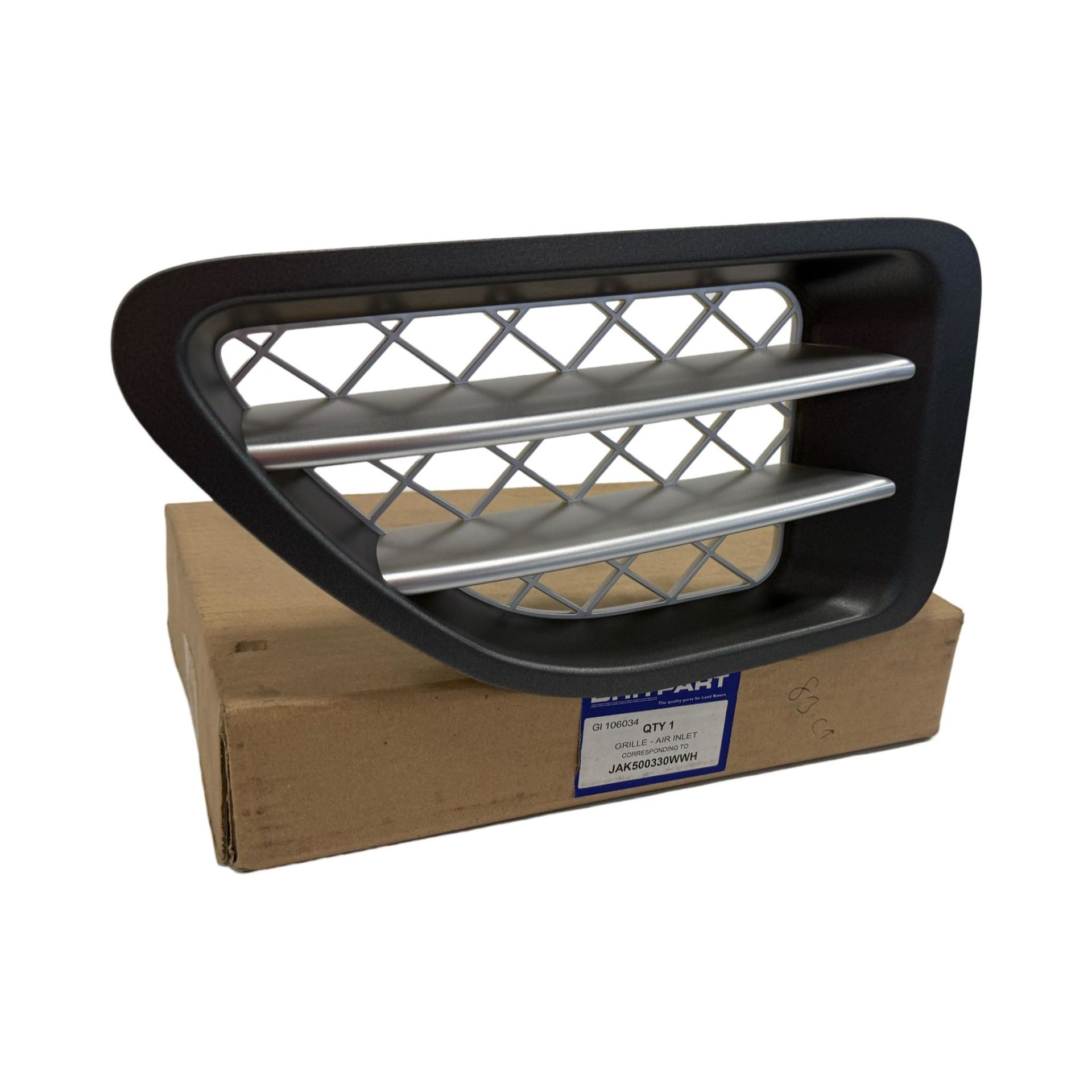 JAK500330WWH JAK500230WWH Air Inlet Grill LH Sport
