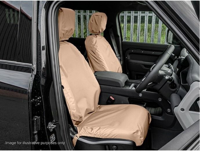 DA3661SAND Front Seat Cover Beige New Defender