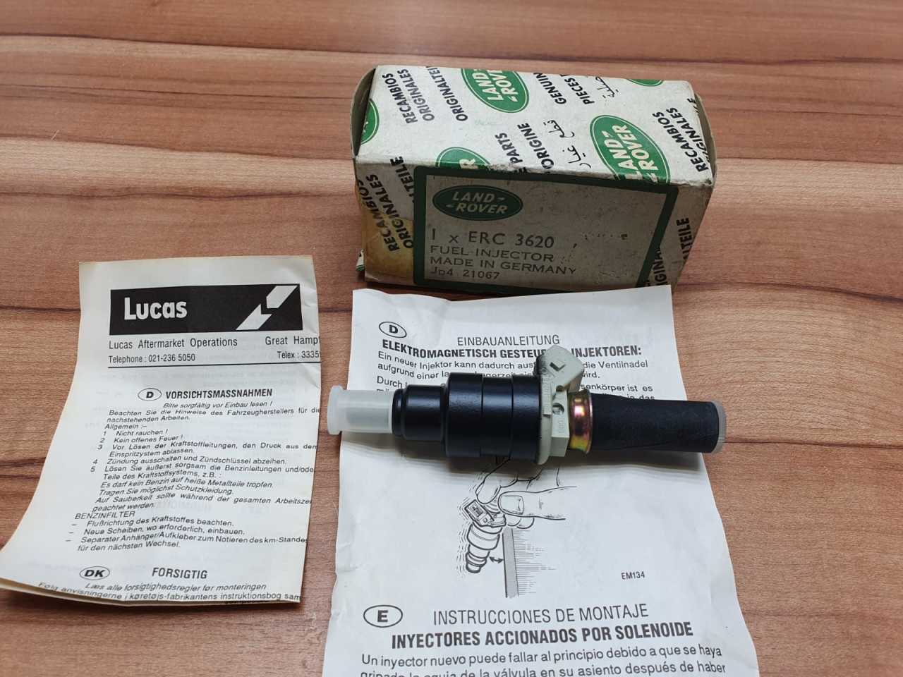 RRC 3.5L V8 Injector ERC3620