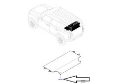 Defender Luggage Curtain Ebony LR132039