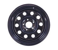 Discovery 2 and P38 5x120 Black 16x8 Off Road Wheels BA 015ES