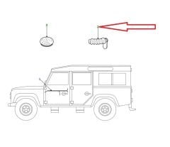 YQQ000070 Kapı Kablo Koruma Körüğü Defender