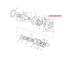 FRC6139 Hub Assembly Front Defender
