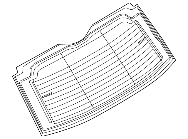 Bagaj Camı LR044113