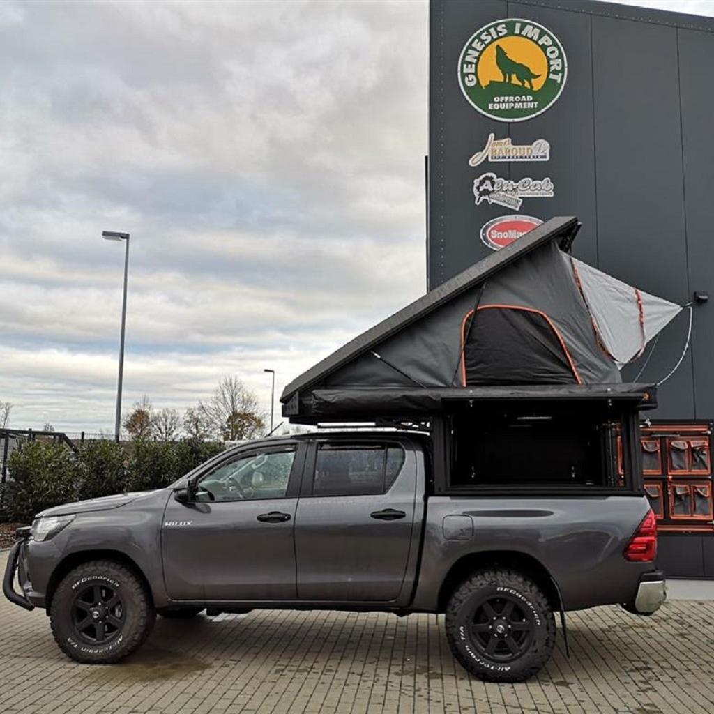 Alu-Cab Canopy Kampçı Toyota Hilux Siyah AC-CC-D-BT-TH16