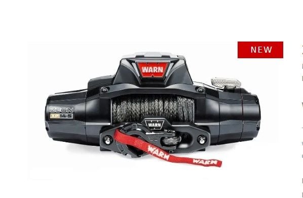 Warn Zeon XP 14-S 14000 LB Synthetic Rope Winch 110140