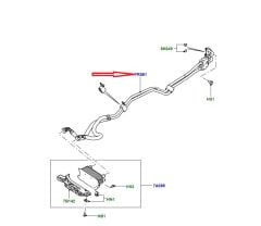 Range Rover Yağ Soğutucu Borusu LR037950