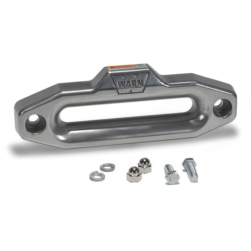 Warn Winch Synthetic Rope Guide Polished Aluminum 87914