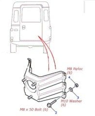 Defender Stepne Taşıyıcı BHI710050