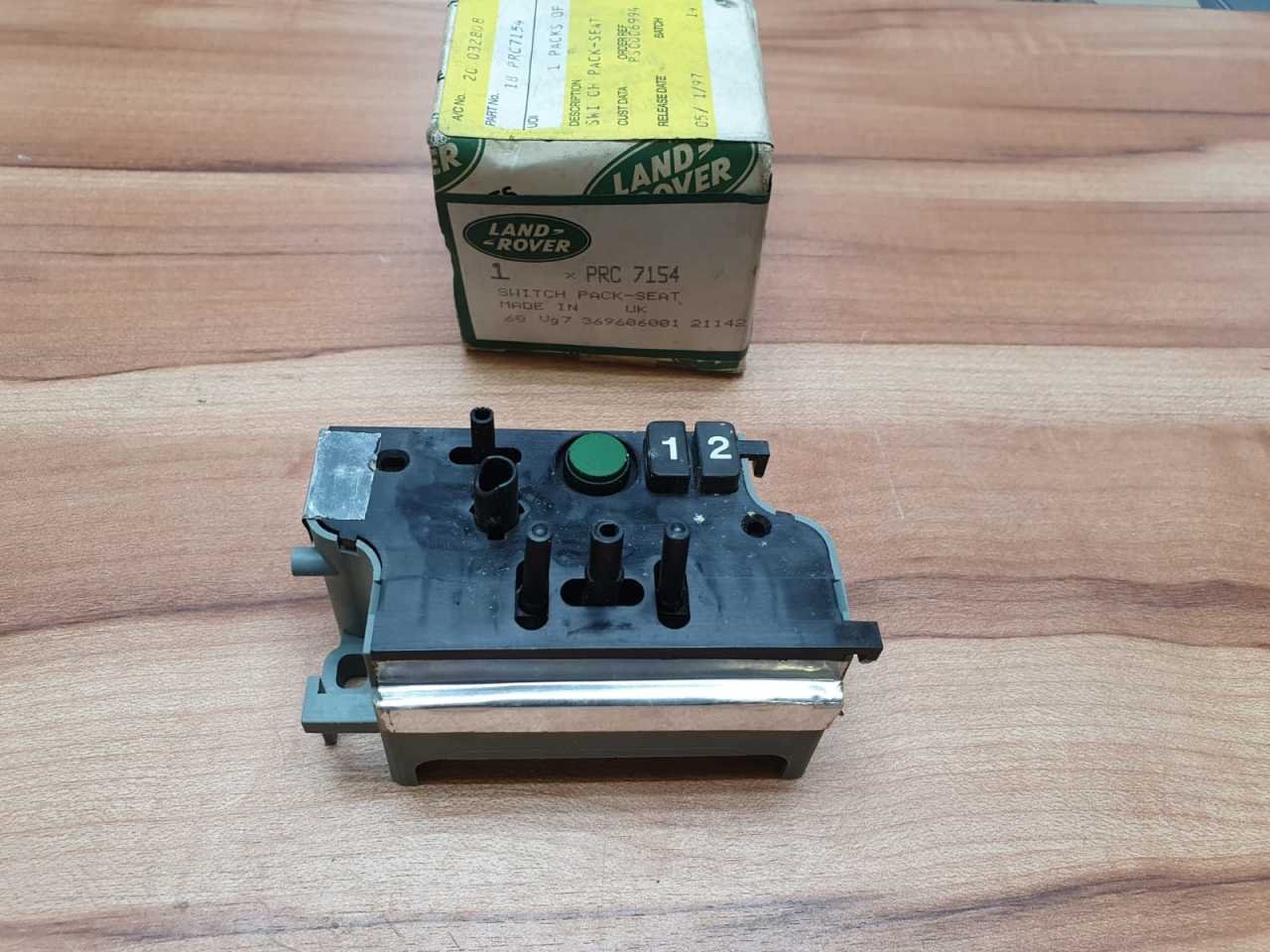 RRC Switch Pack Assembly Seat & Memory PRC7154