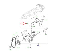 LR085934 Oil Pump Inlet Tube
