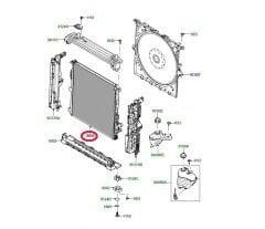 LR181614 LR152196 Radyatör 4.4 V8 Benzinli