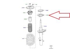 LR003915 Helezon Alt Lastik Takozu Freelander 2