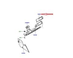 LR007296 Torpido Açma Düğmesi Çerçevesi Freelander 2