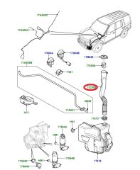 LR013955 Silecek Su Deposu Doldurma Borusu Sport Discovery