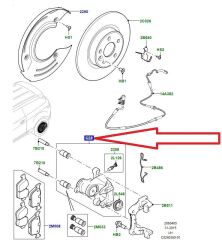 LR113711 LR090703 T2H37951 Fren Kaliperi Sağ Arka ATE