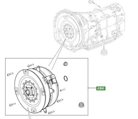 Range Rover Hibrit Şanzıman Sürücü LR053484