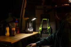 ILIGHTING0045 Dual Delici ve Alan Aydınlatmalı Şarjlı LED El Feneri | Ironman
