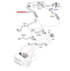 LR159966 LR145603 LR114601 J9C33336 Kalorifer Hortumu
