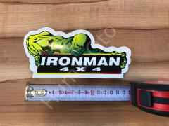 Ironman 4x4 Sticker 15 cm