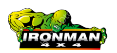 Ironman 4x4 Sticker 15 cm