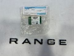 LR076943 Trunk Letter RANGE Range Rover