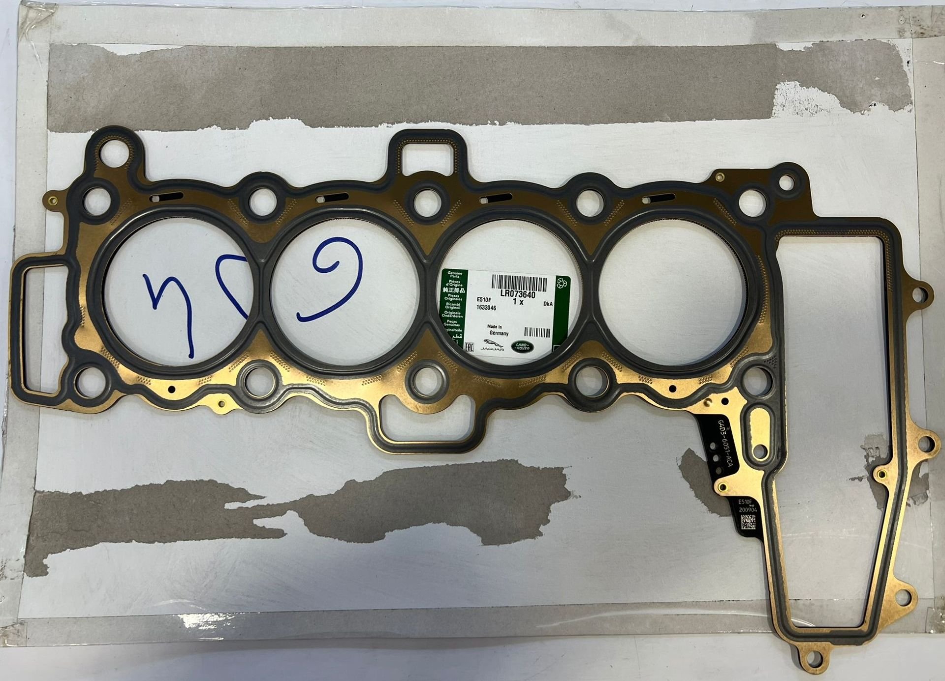 Range Rover Discovery Silindir Kapak Contası 3 Delik 1.5 mm LR073640