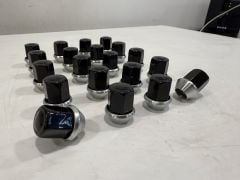 605123499 LR001381 T4A2670 Wheel Nut 20 Pack Black