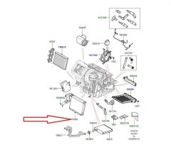 LR145239 J9C28924 A/C Evaporator