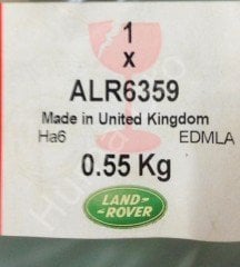 Kelebek Camı Sol Arka ALR6359