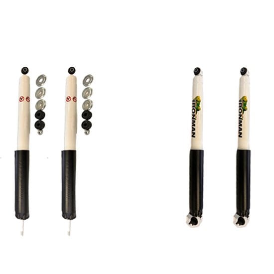 Jeep Wrangler Rubicon JK 4 inch Lift Front Rear Shock Absorber Set