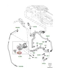 LR116703 Kalorifer Hortumu ve Braketi Sport Discovery 5