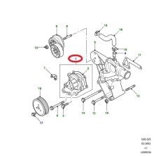 PEB500090 STC1086 Devridaim Su Pompası BSG 300 Tdi Defender