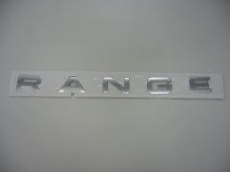 Range Rover Evoque Arka Yazı LR053348