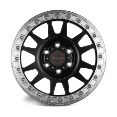SE5430020041 6x139.7 Dakar BL 9x17 Matte Black Beadlock Rim
