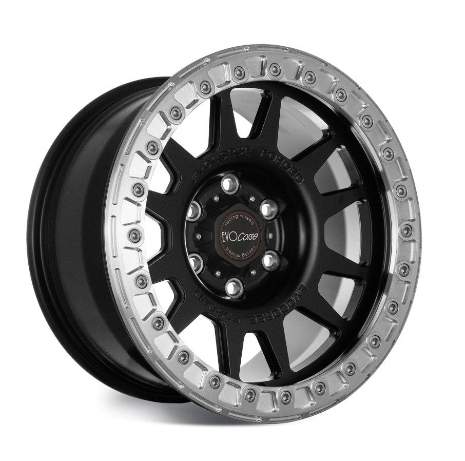 SE5430020041 6x139.7 Dakar BL 9x17 Matte Black Beadlock Rim