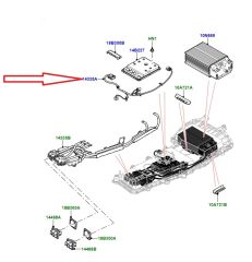 LR162459 LR115643 J9C34047 J9C22825 Wire Harness