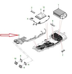 LR118014 J9C22822 Wire Harness Battery