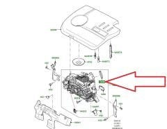 LR125370 Throttle Body Gasket 1.5 Evoque Discovery Sport